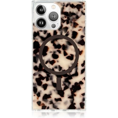 Flaunt Official Square Protective Case - Compatible with iPhone 16 Pro Max - Compatible with MagSafe & Wireless Charging - Drop-Tested & Shockproof - (Blonde Tortoise Shell) | Amazon (US)
