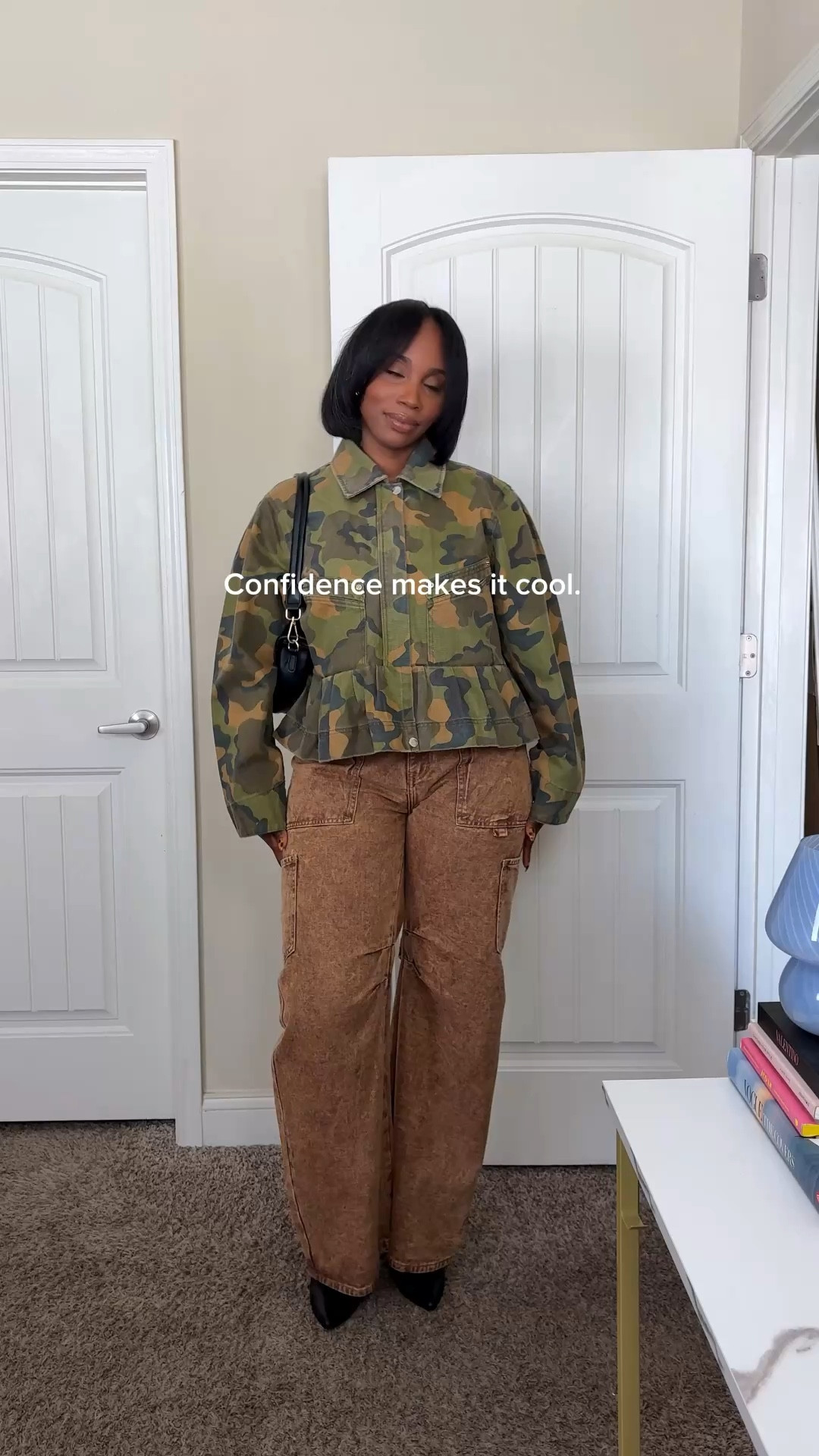 Outfit of the day! Styling this peplum style jacket from @Steve Madden US, which also comes in multiple colors. I’m wearing a size large. #outfitidea #outfitinspo

#LTKSeasonal #LTKmidsize #LTKstyletip