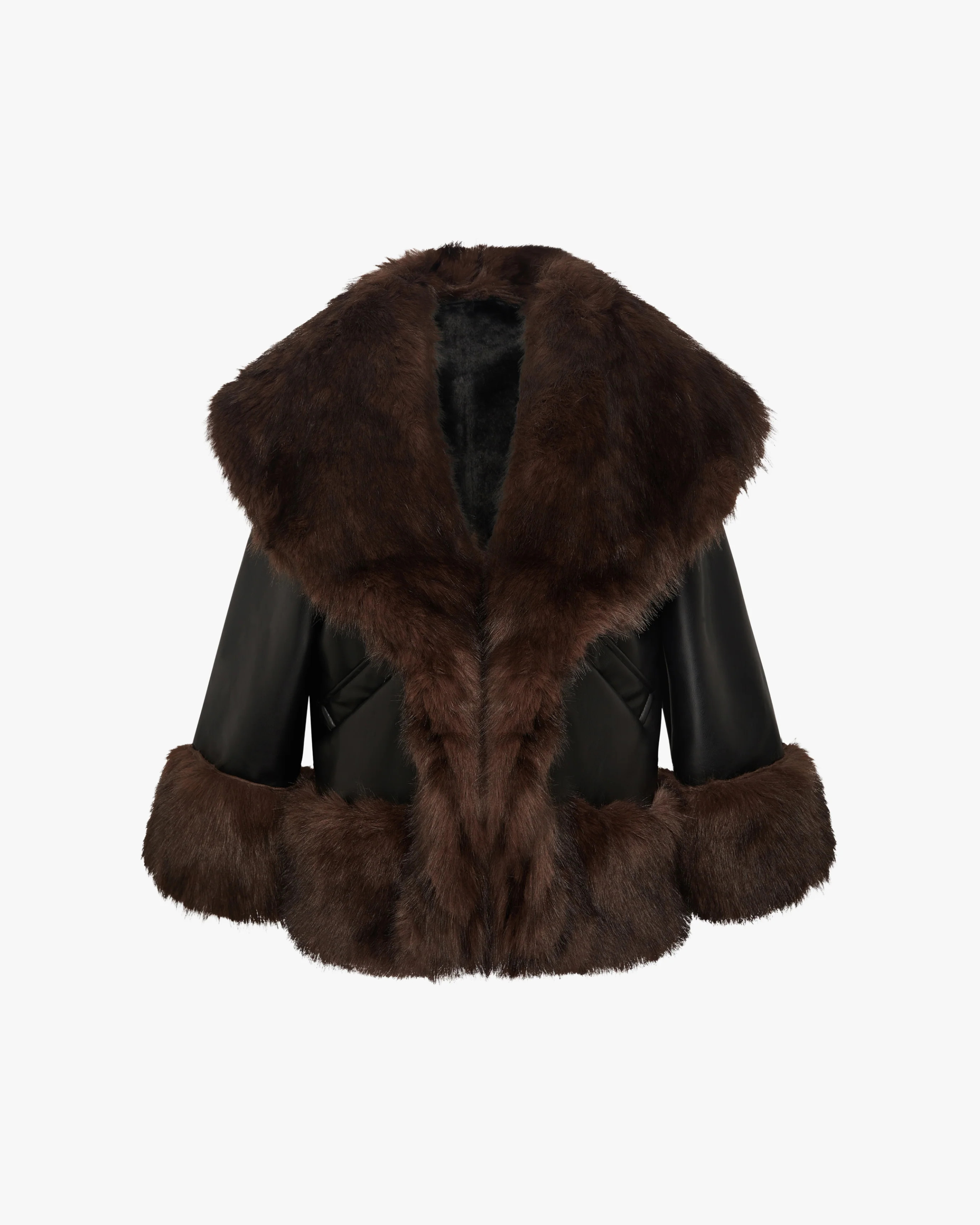 Cocoon Fur Jacket | We Wore What