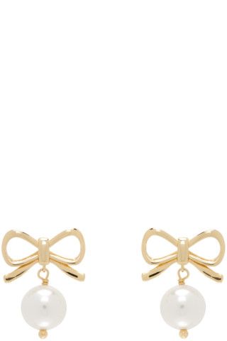 Gold #9111 Earrings | SSENSE
