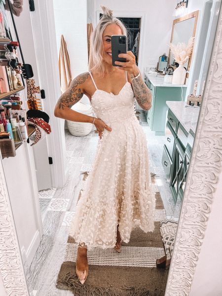 All my brides….holy HECK I felt pretty in this one! In the S & it’s perfection! 🫶🏼🤍 & the clear pumps are a YES! Do the restock alert so you can snag them! #vicipartner @vicidolls 

#LTKFind #LTKSeasonal #LTKfit