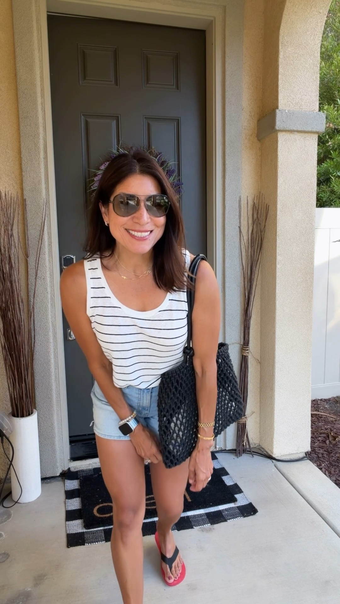 Casual per usual 

Do you ever buy other pieces @levi besides jeans or shorts ?

Tank xs 
Shorts size 25 

Summer outfit over 50 
Vacation style

#LTKootd #LTKPetite #LTKSeasonal