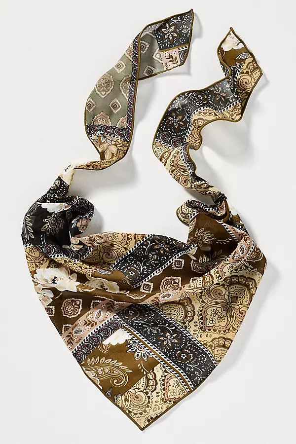 Paisley Printed Hair Scarf | Anthropologie (US)
