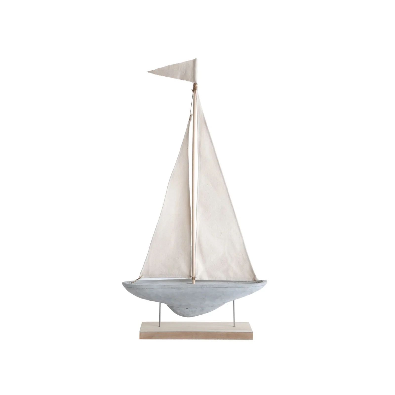Sail Away Boat on Stand | Brooke and Lou