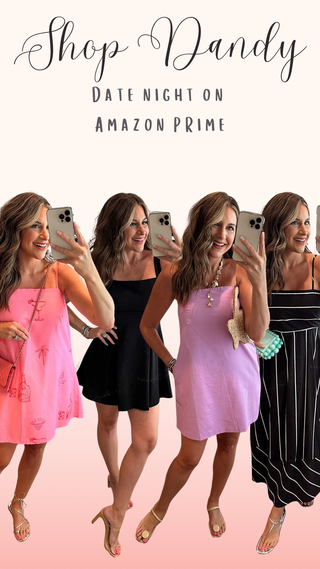 Love these dresses for date night from Amazon! Cute looks that work for day or night and can be easily switched up with a change of shoes. 

Shop dandy, summer outfit, budget friendly, travel

#LTKFindsUnder50 #LTKFindsUnder100 #LTKStyleTip