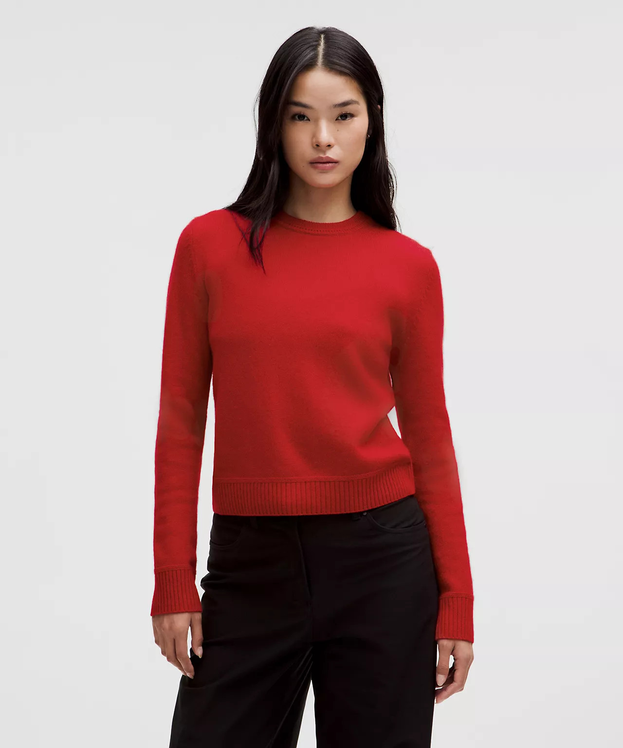 Cashmere Slim-Fit Crewneck Sweater | Women's Sweaters | lululemon | Lululemon (US)