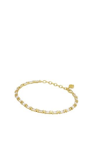 Juliette Delicate Chain Bracelet in Gold | Revolve Clothing (Global)