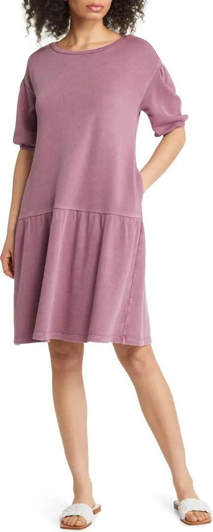 Short Sleeve Drop Waist Dress | Nordstrom