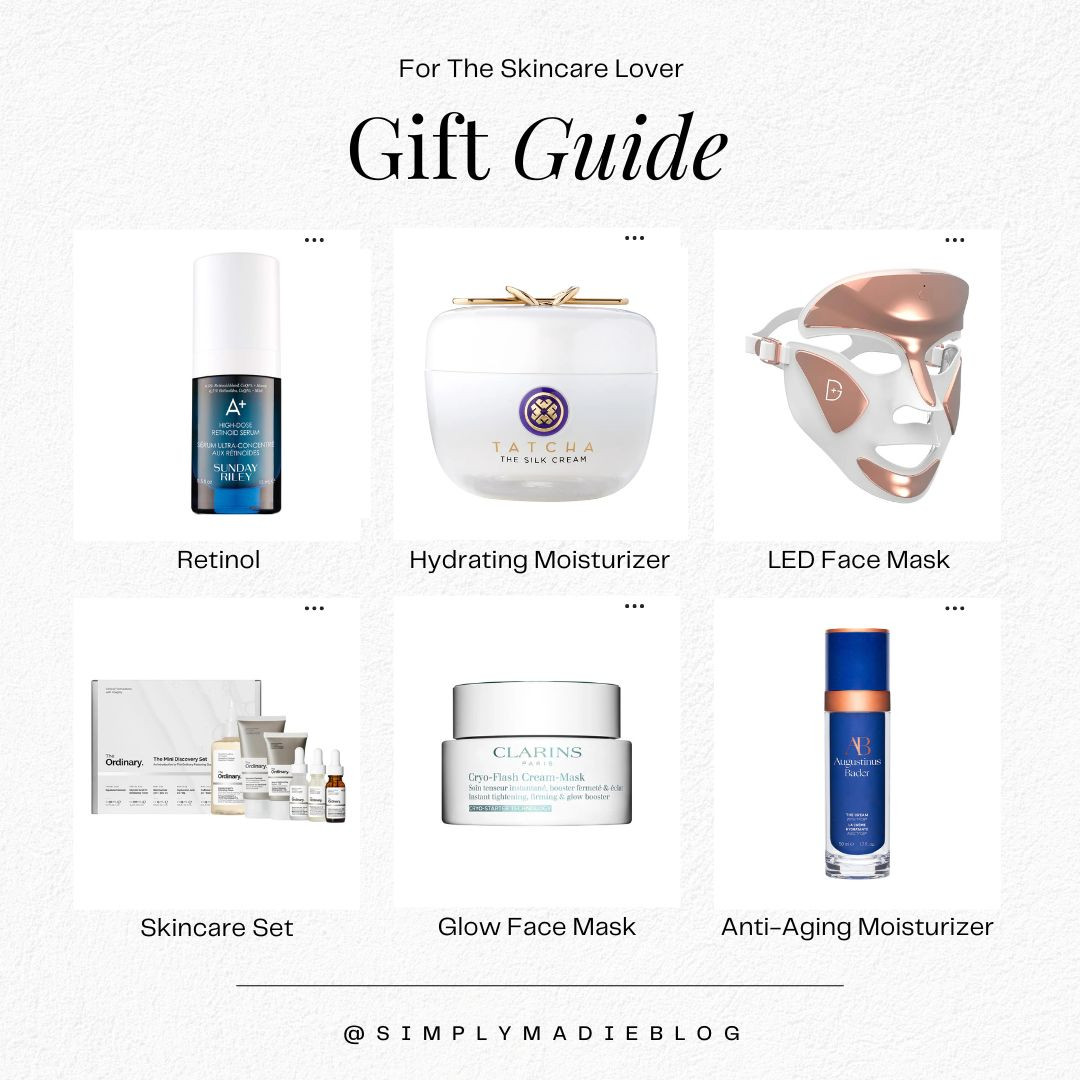 Gift Guide: For The Skincare Lover 

 

#LTKCyberWeek #LTKGiftGuide #LTKHoliday