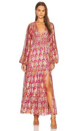 Long Dress in Fuchsia | Revolve Clothing (Global)
