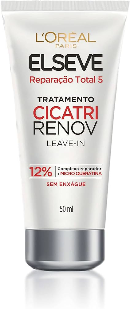 L'Oréal Paris Elsève Creme Tratamento Leave in Cicatri Renov, Branco | Amazon (BR)