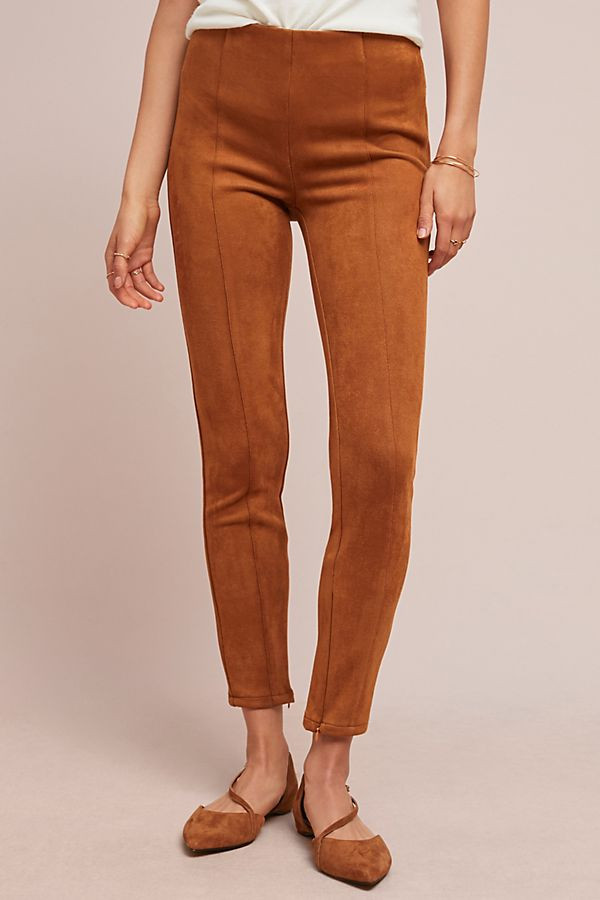 Faux Suede Leggings | Anthropologie (UK)