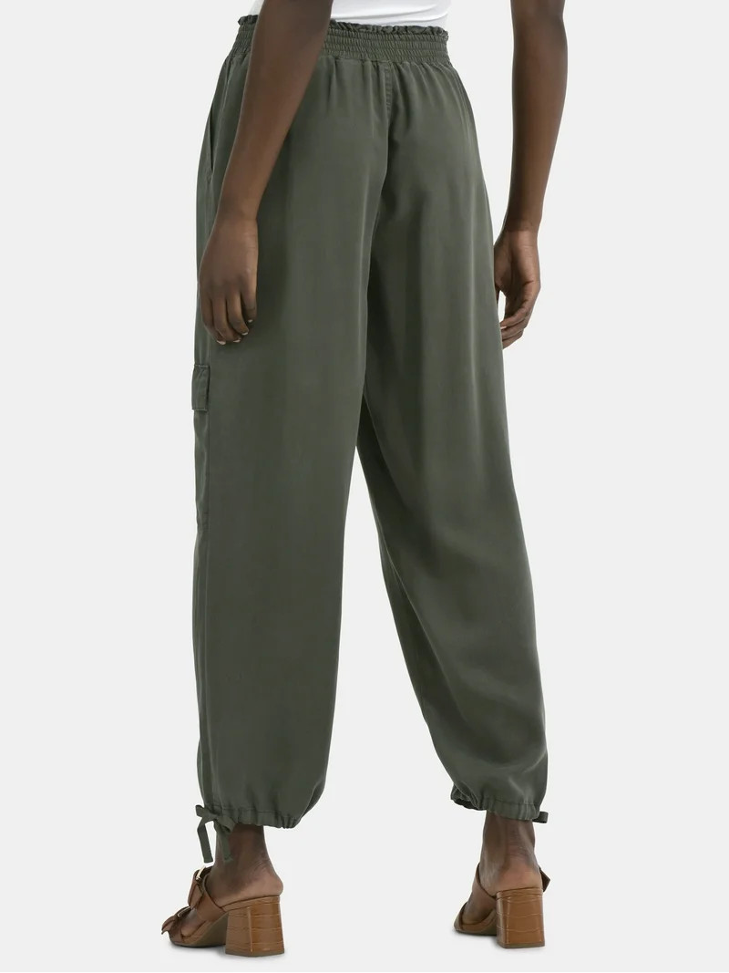 Time and Tru Women's High Rise Jogger Pants, 28" Inseam, Sizes XS-XXXL | Walmart (US)