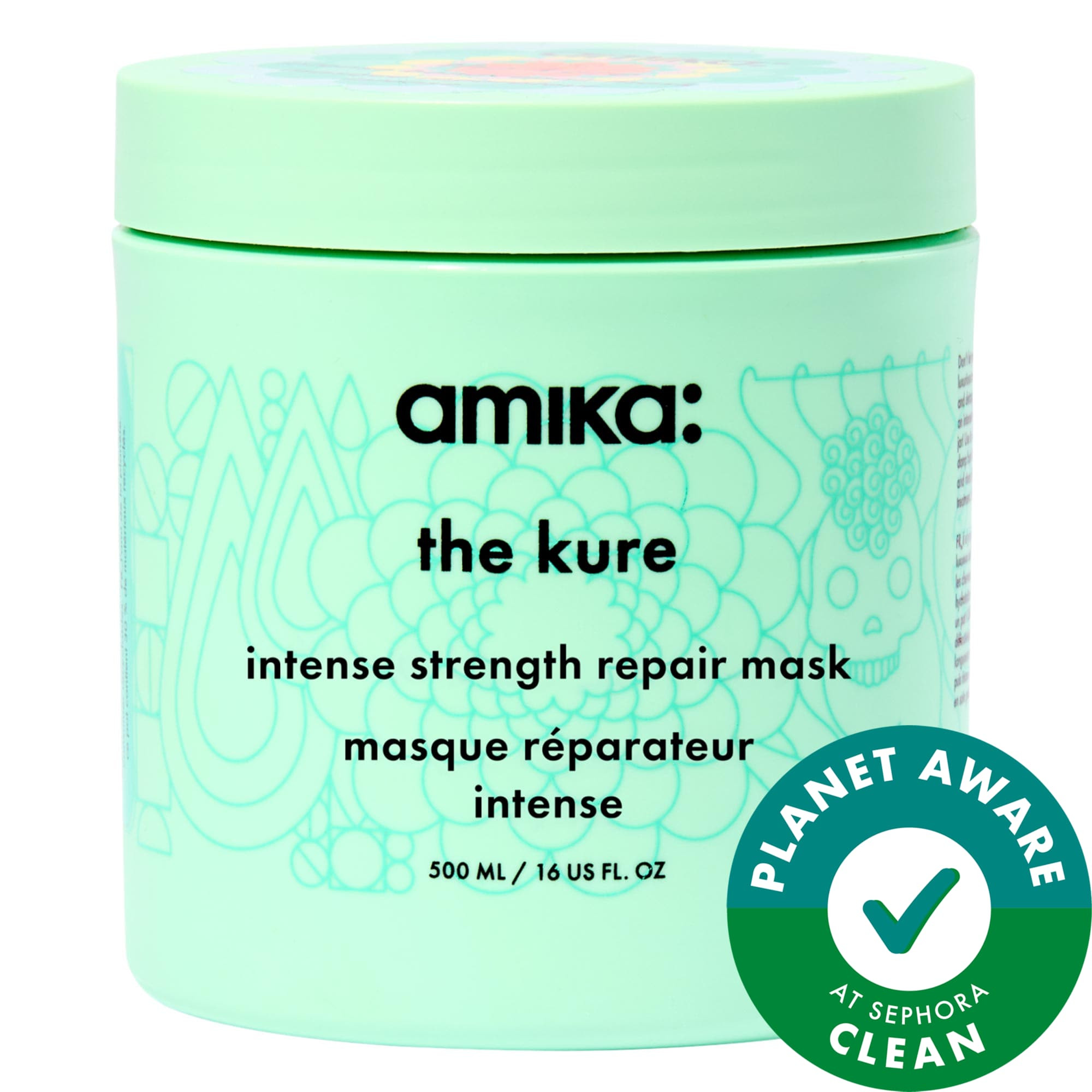 amika The Kure Intense Strength Repair Hair Mask​ 16 oz | Sephora (US)