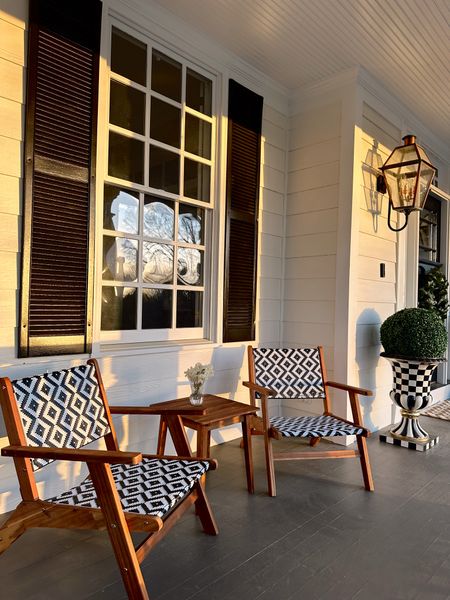 Front Porch Refresh thanks to @Krogerco SHIP 🌼🦋☀️ #KrogerPartner I needed a spot to sit on my front porch sip my morning coffee and lemonade with the kids so I went on Kroger Ship found the cutest black and white bistro set to match the color scheme of my porch and it was shipped directly to my door! Kroger Ship is so convenient, easy to use, has a variety of items from pantry staples, beauty, pet bulk buys and MORE! You have to check them out! Linking this set and Kroger Ship here (LTK bundle) #KrogerShip


#LTKSeasonal #LTKhome