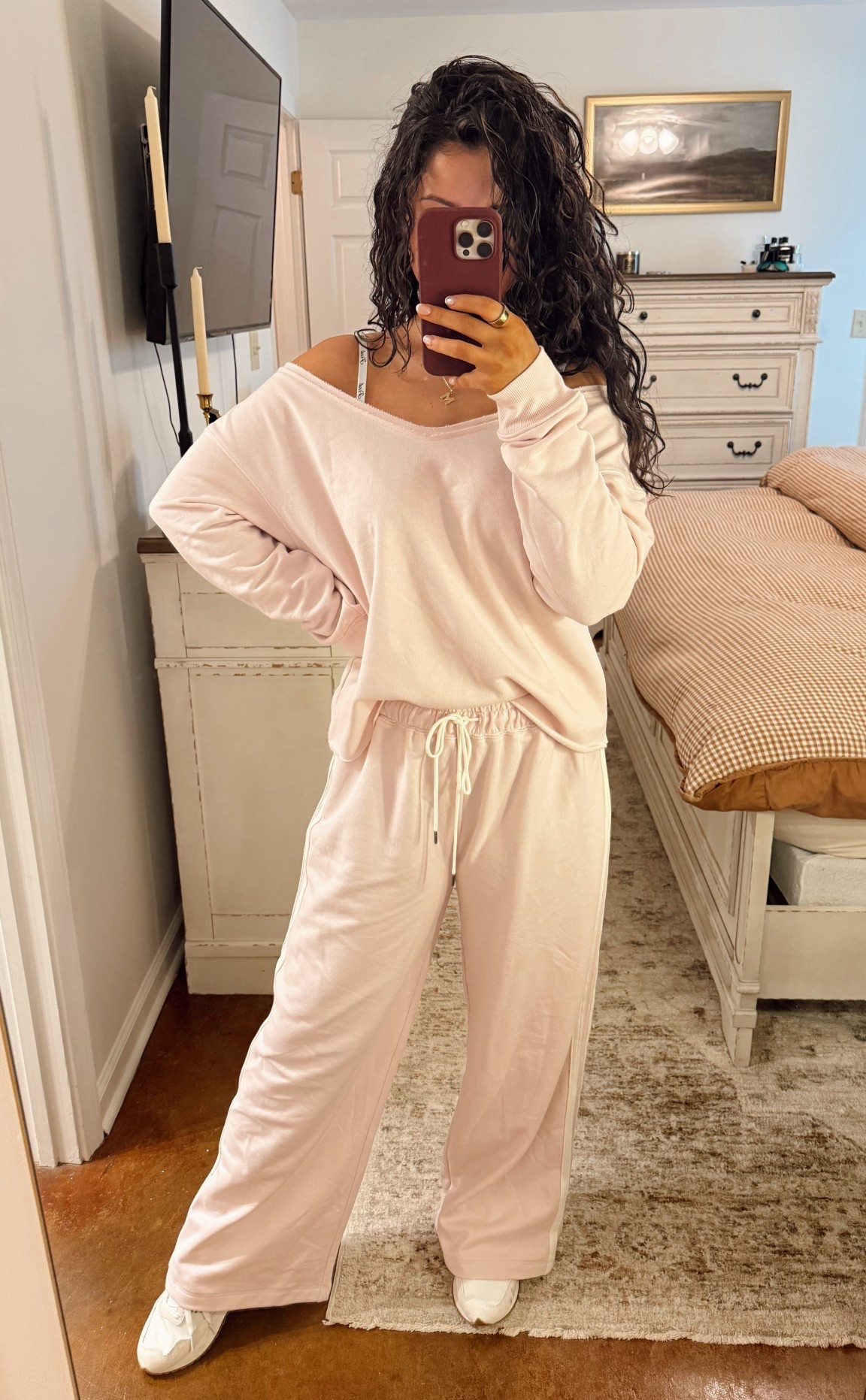 size medium in top & bottom. This pink is so cute🥰

#LTKFindsUnder100 #LTKActive