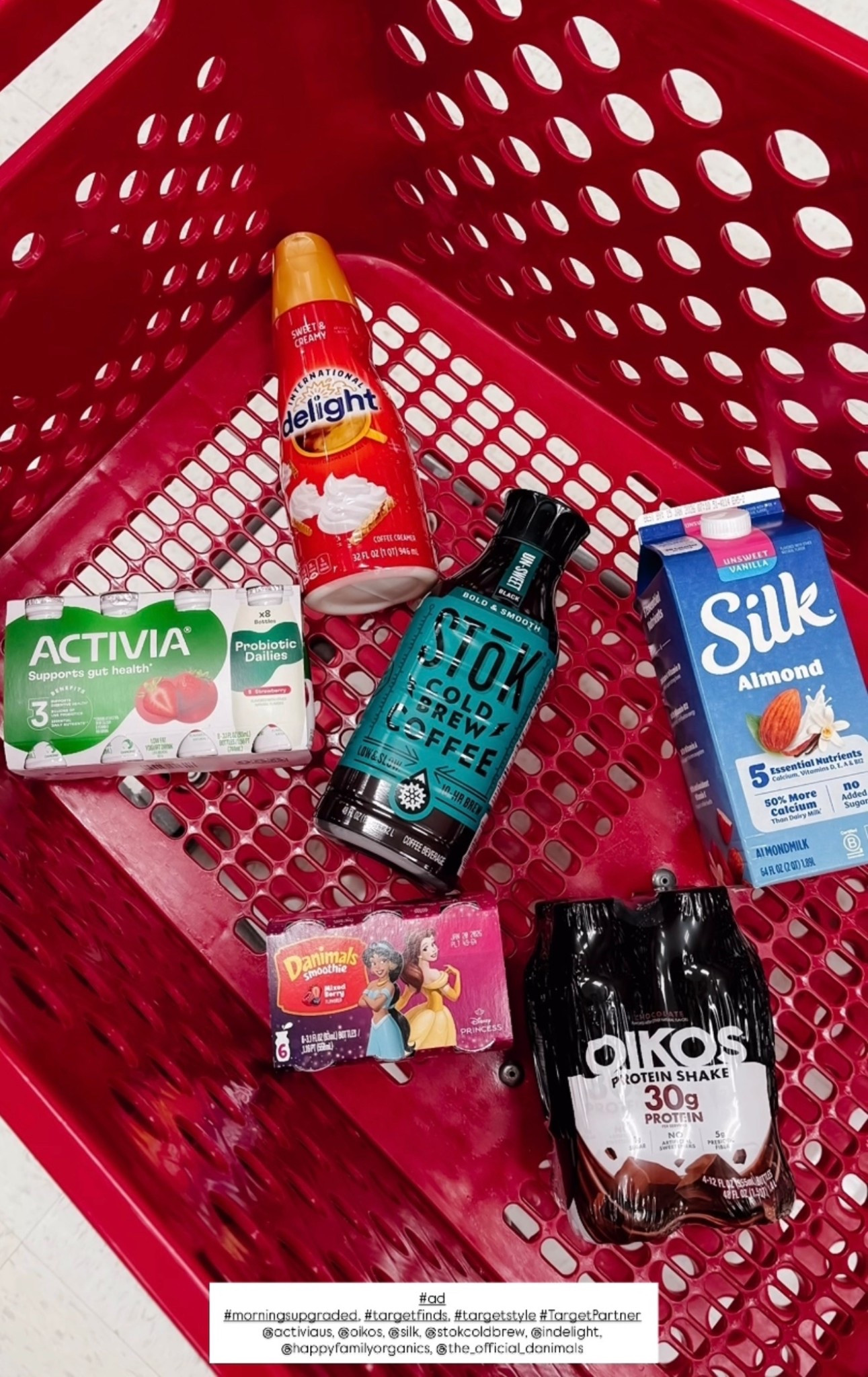 #ad | Mornings are busy, but breakfast doesn’t have to be skipped. Stock up on your favorite breakfast essentials at Target and save while you do it. 👉 Get $5* when you spend $10 or more on qualifying products!! 🎯❤️

**MorningsUpgraded.com for Terms. Open to 18+ US residents, void in CO, LA, MN, MO, ND, NJ, NV, TN, and WI. WHILE SUPPLIES LAST. Exclusions and limits apply. Ends 3/1/26. 

#morningsupgraded, #targetfinds, #targetstyle #TargetPartner @activiaus, @oikos, @silk, @stokcoldbrew, @indelight, @happyfamilyorganics, @the_official_danimals

