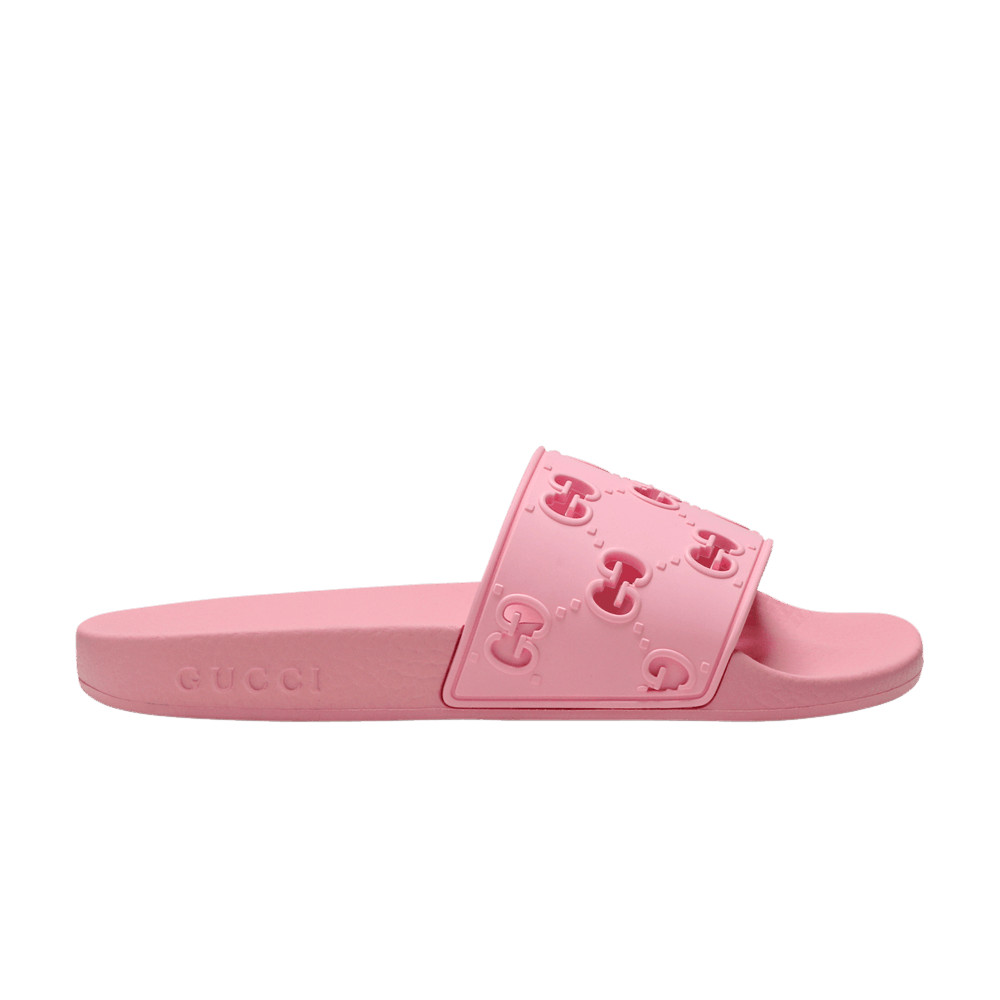 Gucci GG Slide Rubber 'Pink' | GOAT