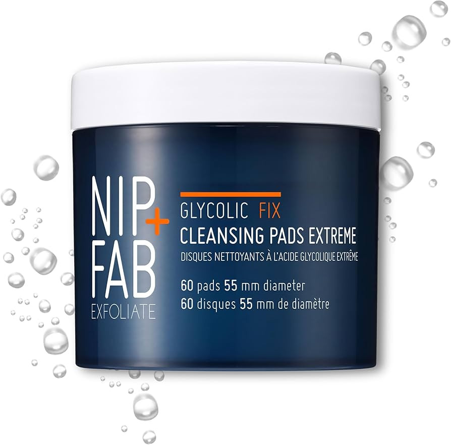 Nip + Fab Glycolic Acid Night Face Pads with Salicylic and Hyaluronic Acid, Exfoliating Resurfaci... | Amazon (US)