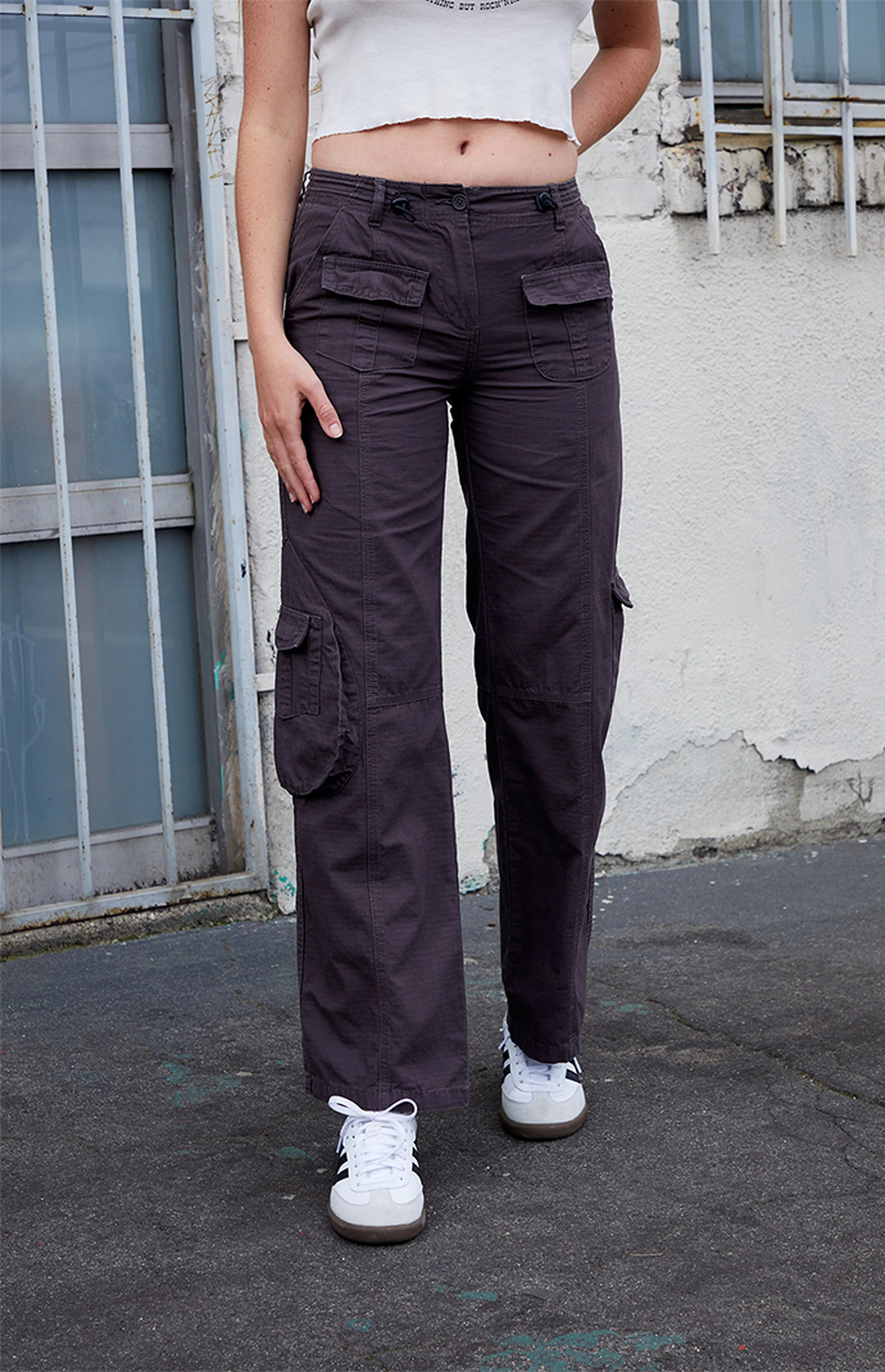 John Galt Brown Kim Cargo Pants | PacSun