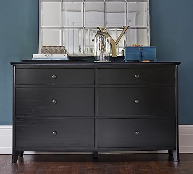 Chloe 6-Drawer Wide Dresser | Pottery Barn (US)