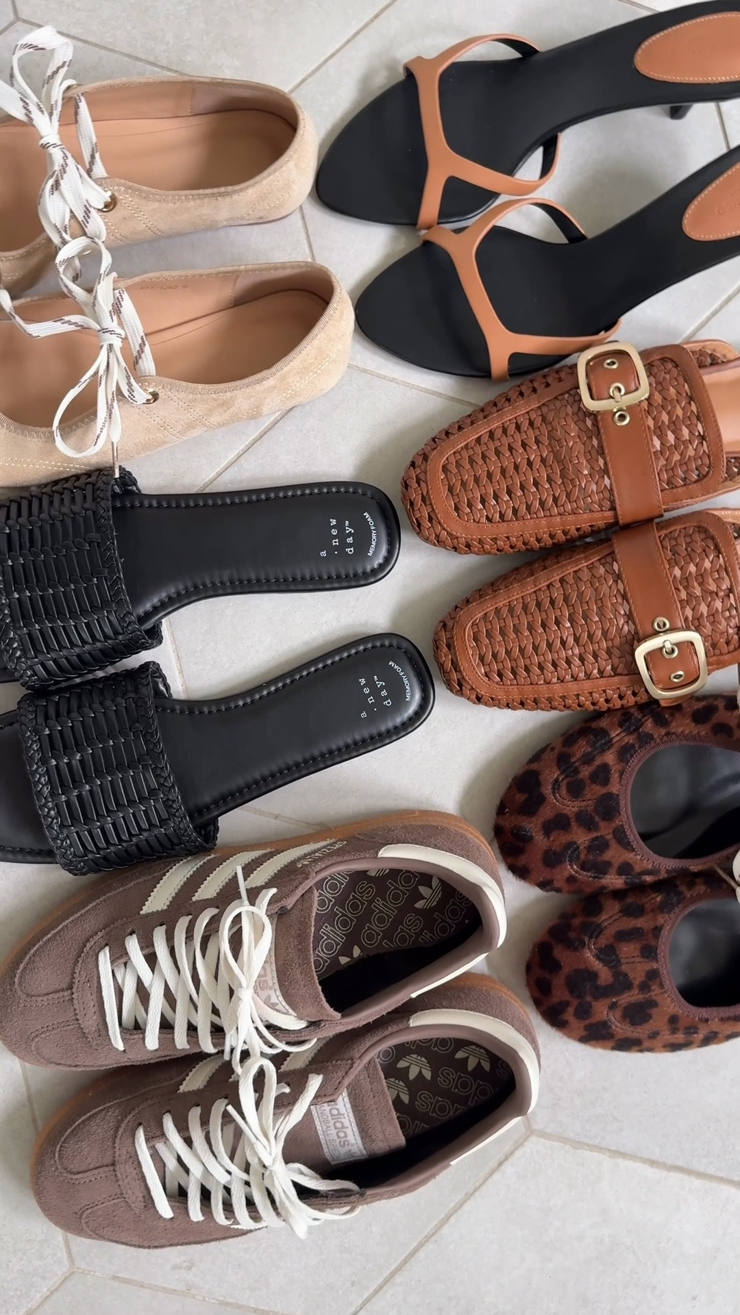 In every season, shoes always fit!
— neutral shoes that wear well with so many different looks. 
Sneakers, flats, mules, kitten heels, sandals 


#LTKOver40 #LTKMothersDay #LTKmomlife