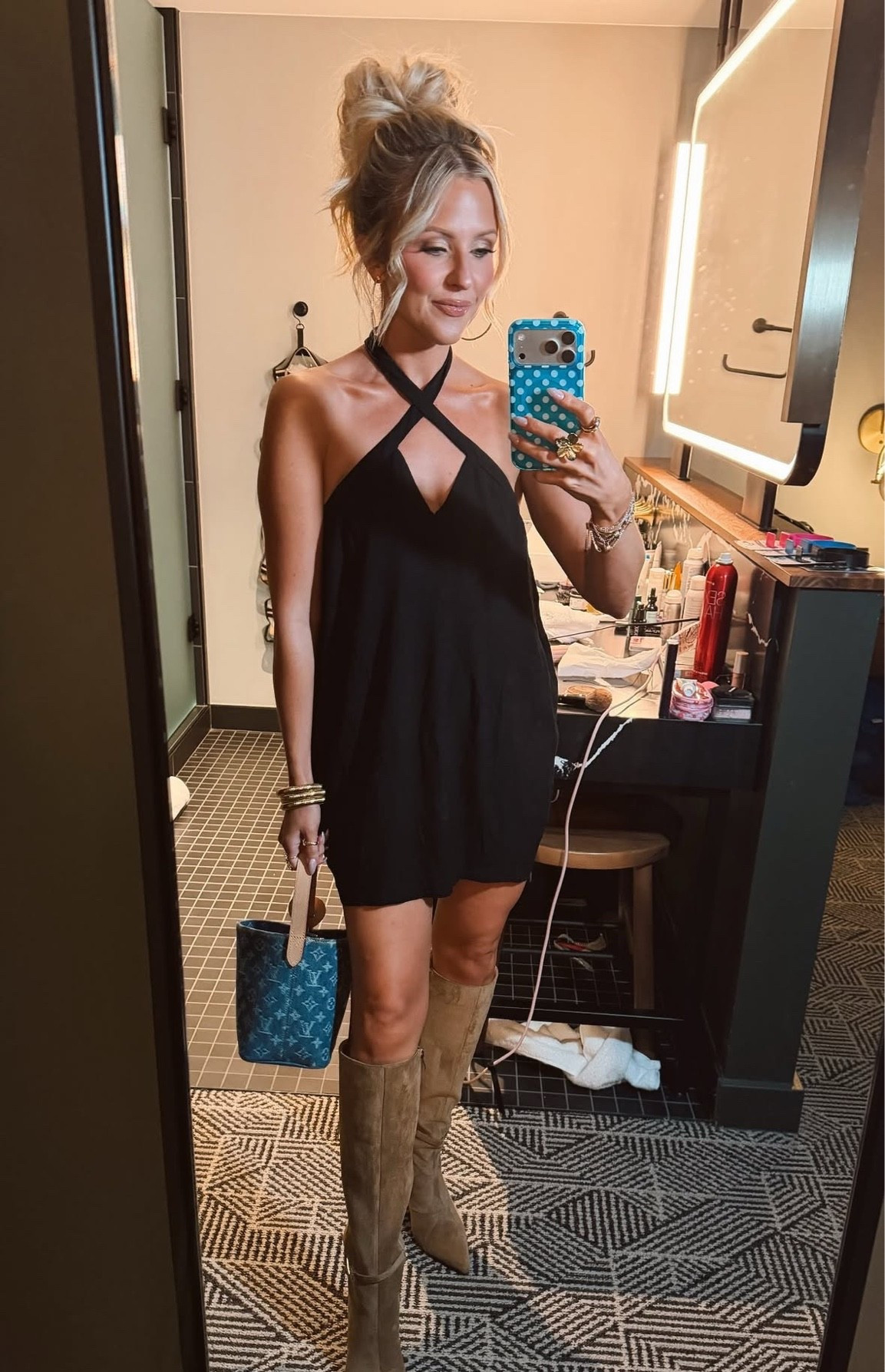 The perfect little black dress 🖤 I’m in a size small.