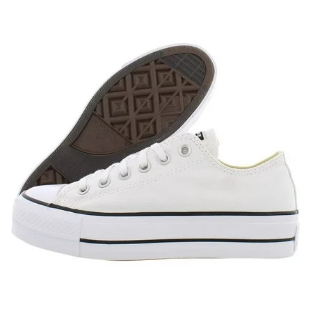 Converse Chuck Taylor All Star Lift OX Women s Platform Shoes Color: White Size: 9.5 | Walmart (US)