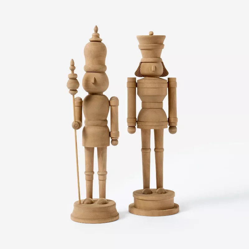 16"x4" Wooden Nutcracker - Threshold™ designed with Studio McGee | Target