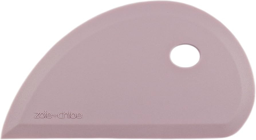 Zoie + Chloe Multipurpose Silicone Bowl Scraper - Dough Scraper for Cleaning Mixing Bowls, Baking... | Amazon (US)
