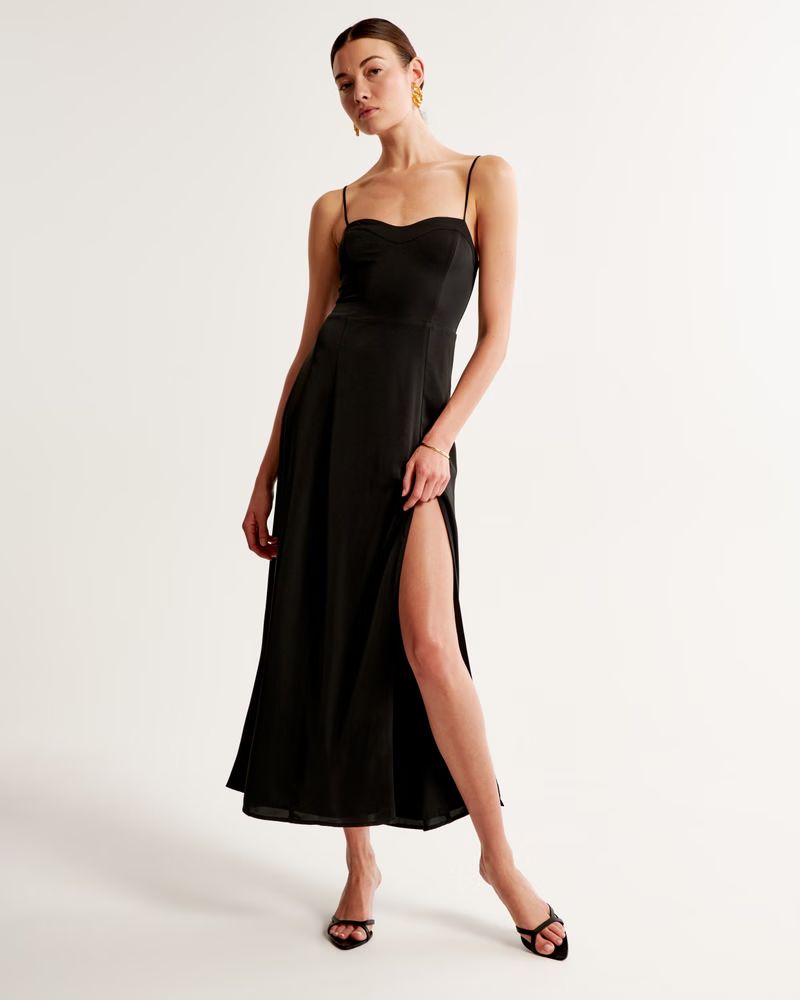 Women's The A&F Camille Maxi Dress | Women's Best Dressed Guest Collection | Abercrombie.com | Abercrombie & Fitch (US)