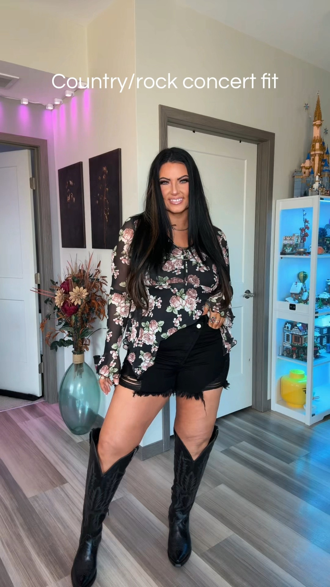 Top I’m wearing a Large. Runs true to size. I’m a 36dd bust. Code: ambergoobs at Threebirds saves $$
Bottoms: wearing XL I’m 11/12 jean. These run true to fit. Little stretch. Code: ambergoobs at Willow Boutique saves $$

#LTKOver40 #LTKMidsize #LTKSeasonal