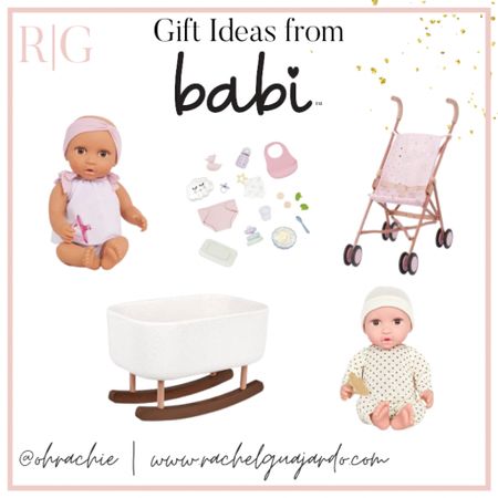 I saw these new Babi by Battat baby dolls and accessories online and immediately knew Olivia would LOVE these for Christmas. How sweet are they? And affordable! 💕 Perfect for little girl’s Christmas gifts  

#LTKkids #LTKHoliday #LTKGiftGuide