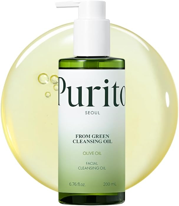 PURITO From Green Cleansing Oil, Fragrance-Free Makeup Remover for Face & Eyes, Gentle Vegan Oil ... | Amazon (US)