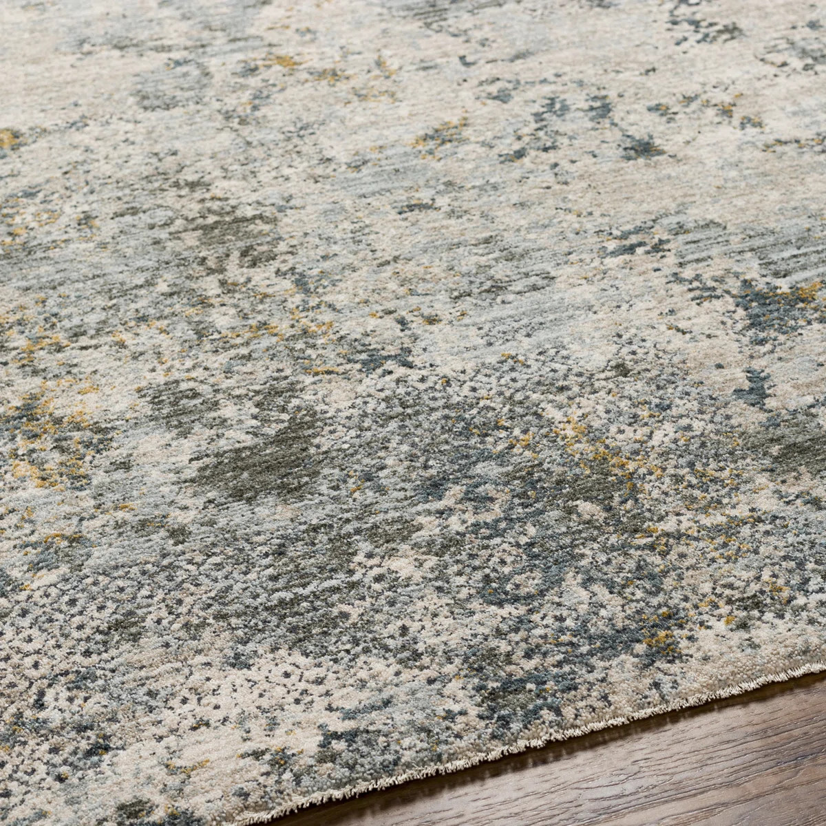 Chloe Abstract Dusty Sage Area Rug | Wayfair North America