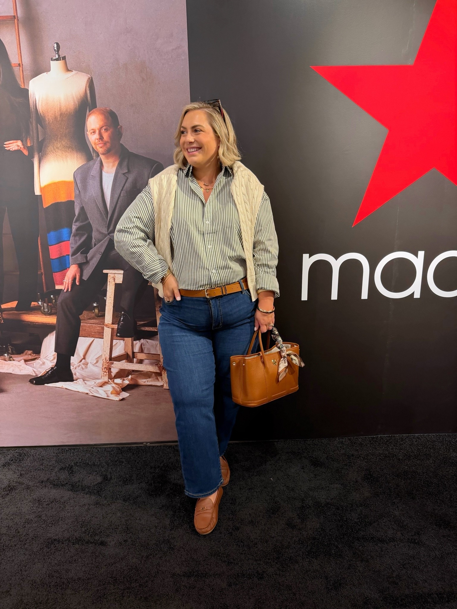 A NYFW night with @macys 💕
Shirt XXL 
Sweater XL
Jeans 18

#LTKNYFW #LTKPlusSize #LTKootd