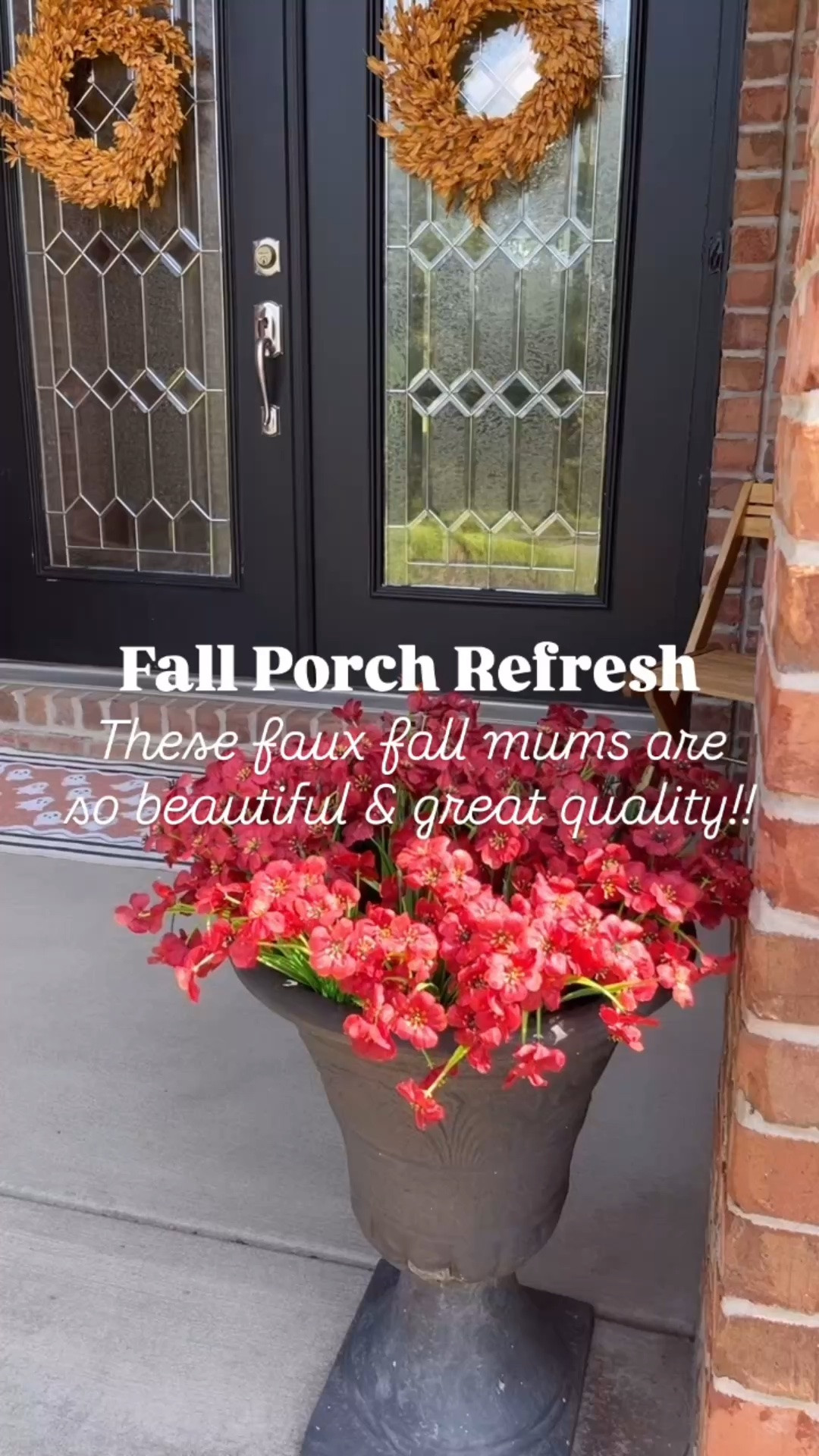 Mums on SALE! 
Fall front porch! All from Amazon

#LTKSaleAlert #LTKSeasonal #LTKHome