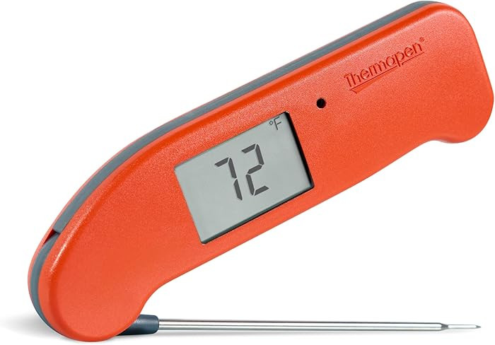 ThermoWorks Thermapen ONE, No. 1 Recommended Instant-Read Thermometer - Cayenne Pepper Red | Amazon (US)