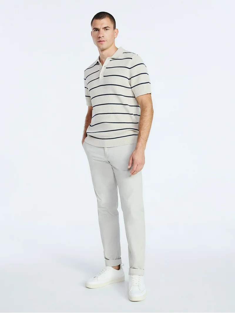 Free Assembly Men's Straight Tapered Fit Chino Pants, Sizes 29-42 | Walmart (US)