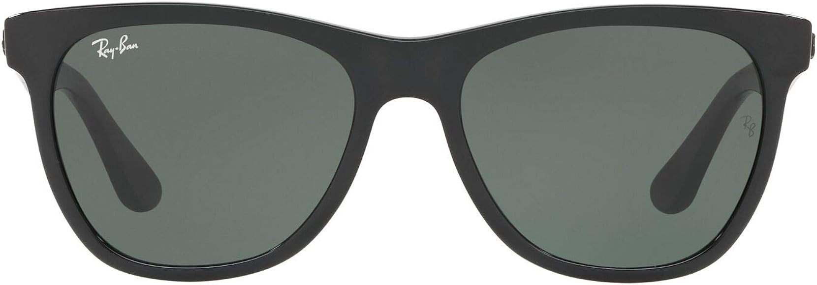 Ray-Ban RB4184 Square Sunglasses, Black/Green, 54 mm | Amazon (US)