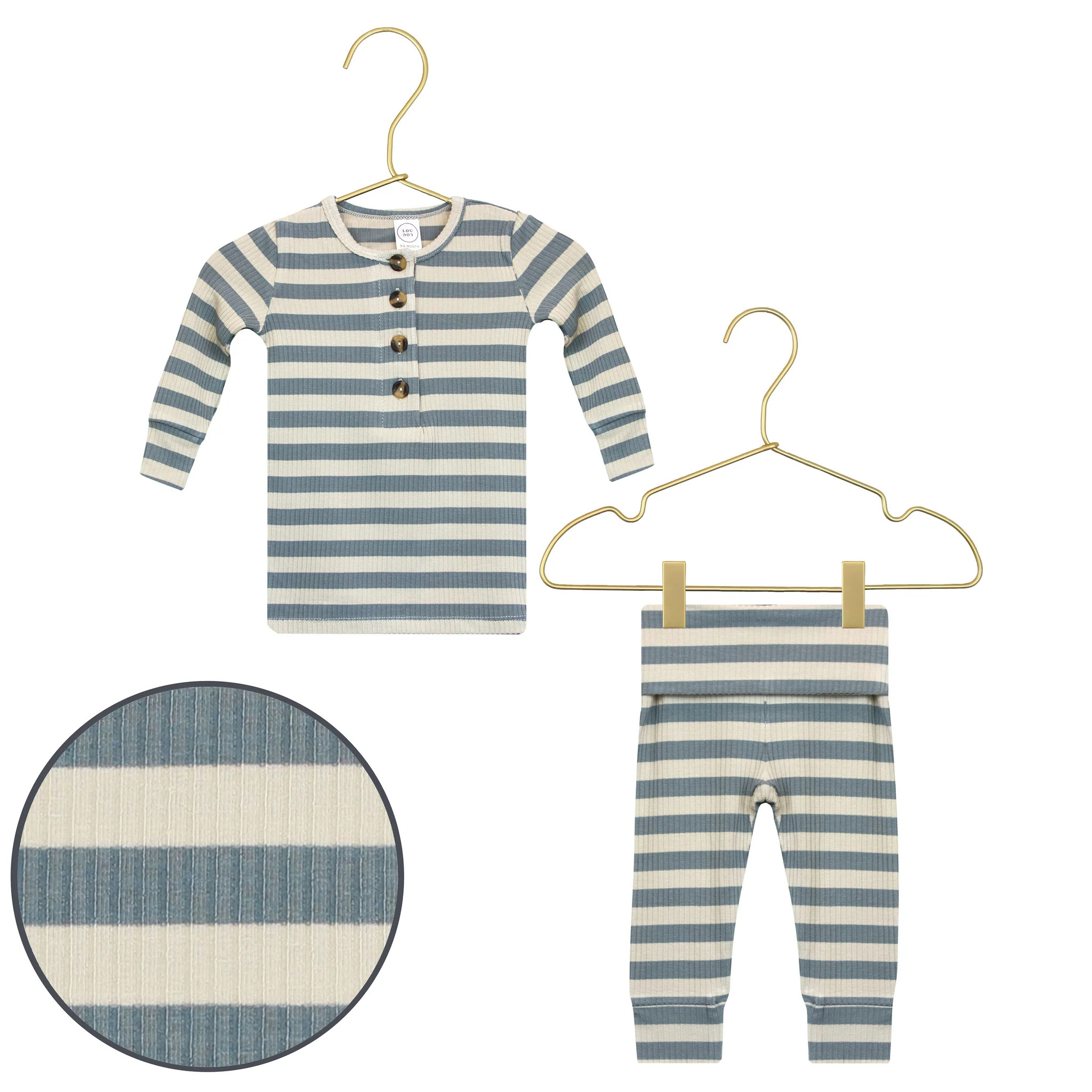Lincoln Ribbed Top + Bottoms | Lou Lou & Company