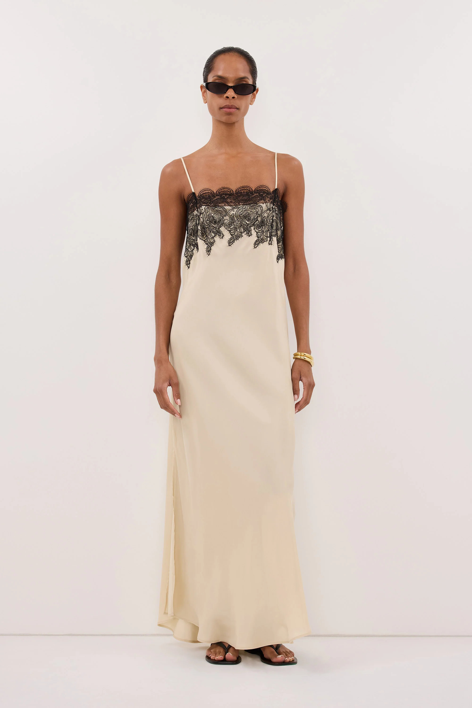 MINA STRAW CUPRO LACE DRESS | DISSH