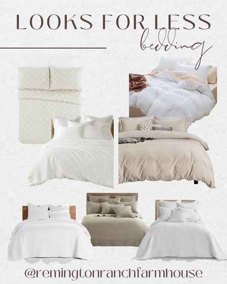 Looks for Less - Bedding - Bedding favorites - budget friendly bedding Pickstitch look for less is the cross stitch one! But the waffle quilt also comes in the larger bedspread size too! @walmart  #WalmartPartner #walmarthome

#LTKhome