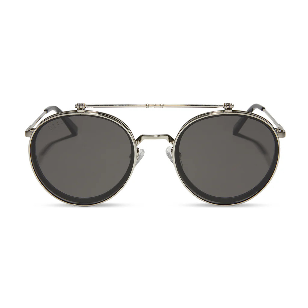 ANAKIN™ - PODRACER™ + GALACTIC BRUSHED SILVER + SPACE GRAY + POLARIZED SUNGLASSES | DIFF Eyewear