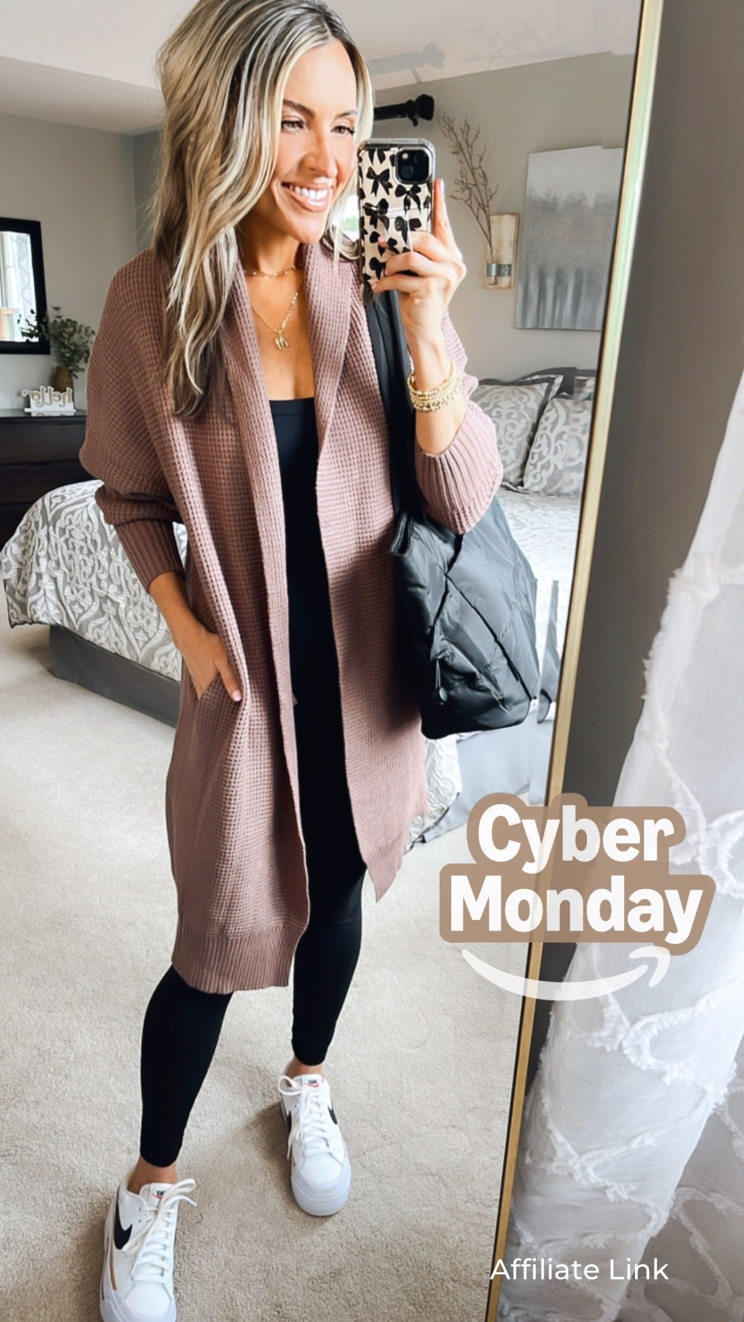 Cozy cardigan for mom life, lounge or travel! No front seam leggings! Built in bra tank!


#LTKFindsUnder50 #LTKSaleAlert #LTKCyberWeek