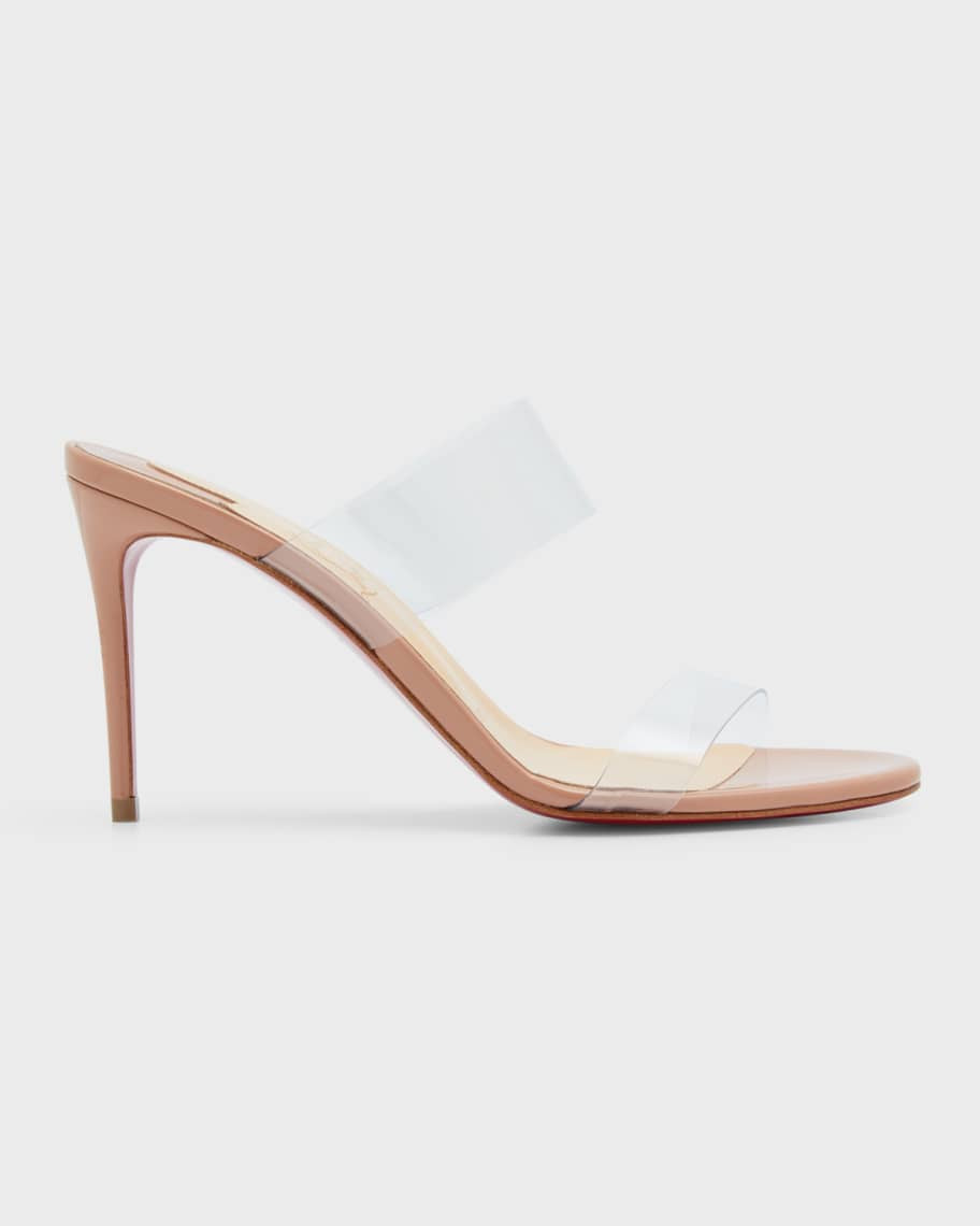 Christian Louboutin Just Nothing Illusion Red Sole Sandals | Neiman Marcus