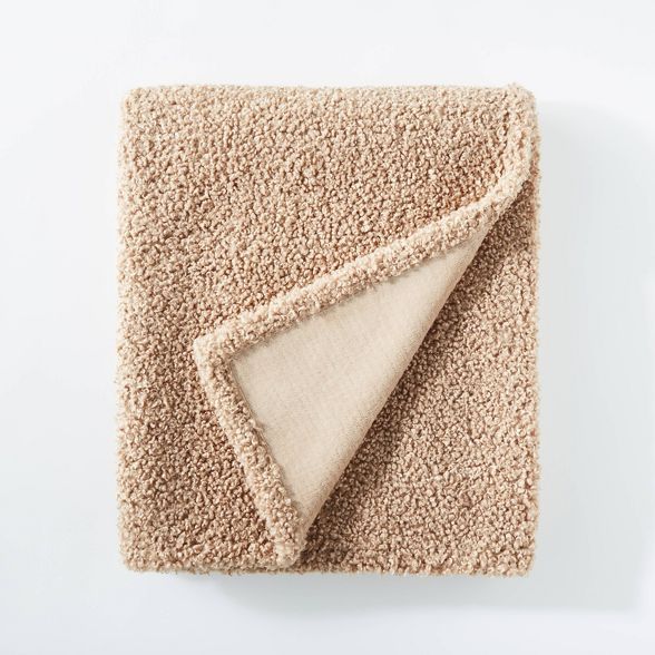 50"x60" Boucle Throw Blanket with Plush Reverse - Threshold™ designed with Studio McGee | Target