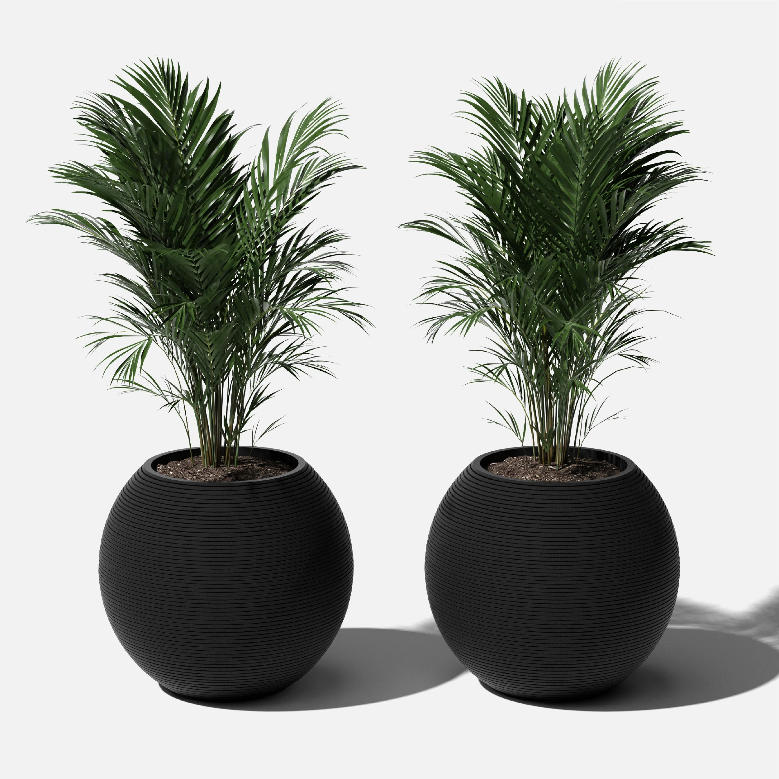 Veradek Strata Series Sphere 18" Planter - 2 Pack | Wayfair North America