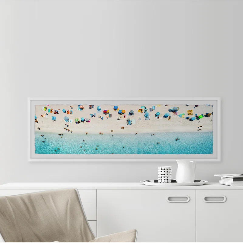 " Summer Beach Day " by Marmont Hill on Paper | Wayfair North America