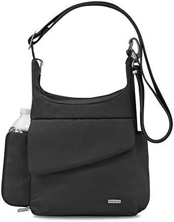 Travelon Anti-Theft Classic Messenger Bag, Black, One Size | Amazon (US)